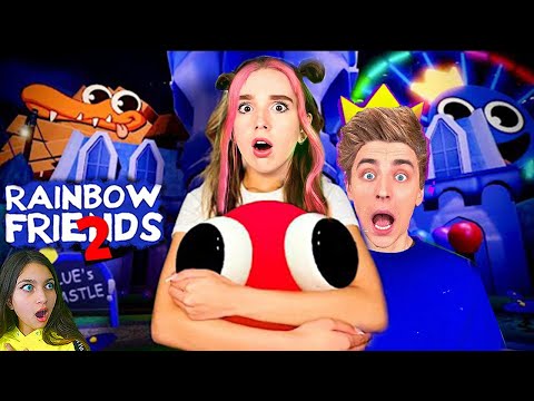 😱 РАДУЖНЫЕ ДРУЗЬЯ 2 В РЕАЛЬНОЙ ЖИЗНИ 😍 ROBLOX говорящий котёнок Rainbow Friends 2