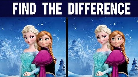 ONLY TRUE GENIUS can FIND THE DIFFERENCE | 100% FAIL | FROZEN MOVIE PUZZLES | PUZZLE SOLVE TIME