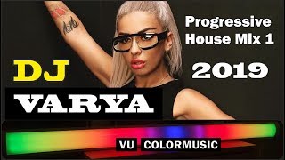 DJ VARYA  - Progressive House Mix 1 / DJ Set Live 2019 / VU ColorMusic / VU Meter / Lichtorgel