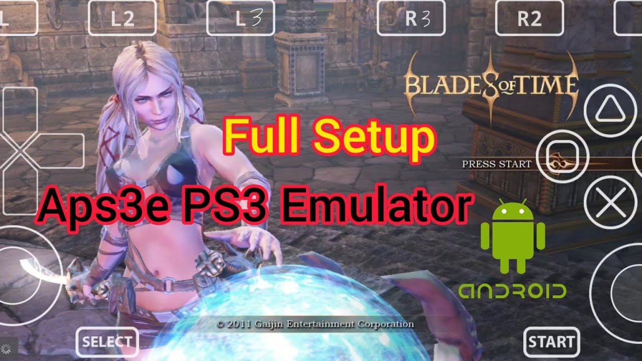 Aps3e NEW (Ps3 Emulator) Android Full Setup And Gameplay Test - YouTube