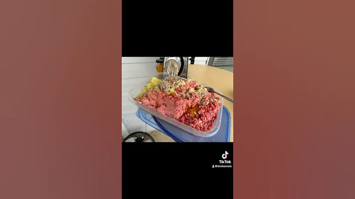Raw dog food stay tuned for the video #likeandsubscribe #fyp #subscribe  #dogs #rawfood #dogfood