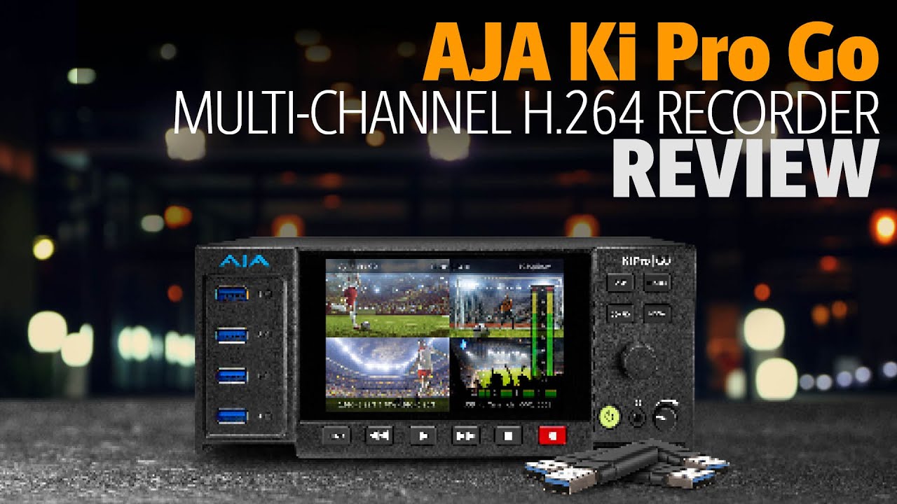 AJA Ki Pro Go Multi-Channel H.264 Recorder Overview and In-depth Review.
