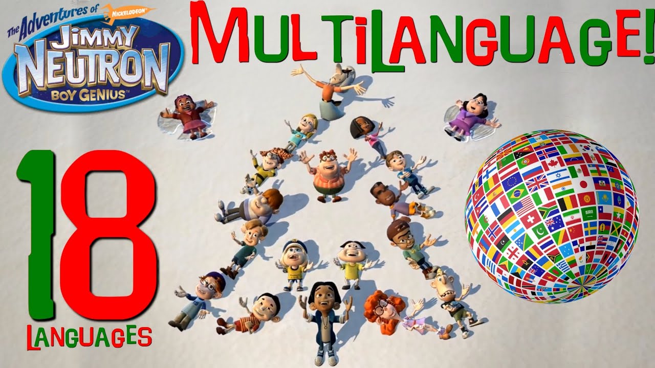 The Adventures of Jimmy Neutron Boy Genius - Basking In The Warmth of Christmas Day | Multi-Language