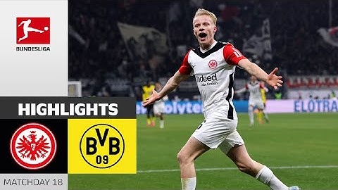 FRANKFURT VS DORTMUND 2-0 EXTENDED HIGHLIGHT