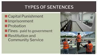 Sentencing and Punishment