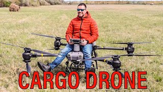 It can handle me - DJI Flycart 30 - Drone Hungary - Subtitles available