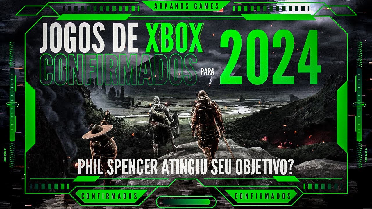 TOP JOGOS CONFIRMADOS NO XBOX, EM 2024, PTBR, PC