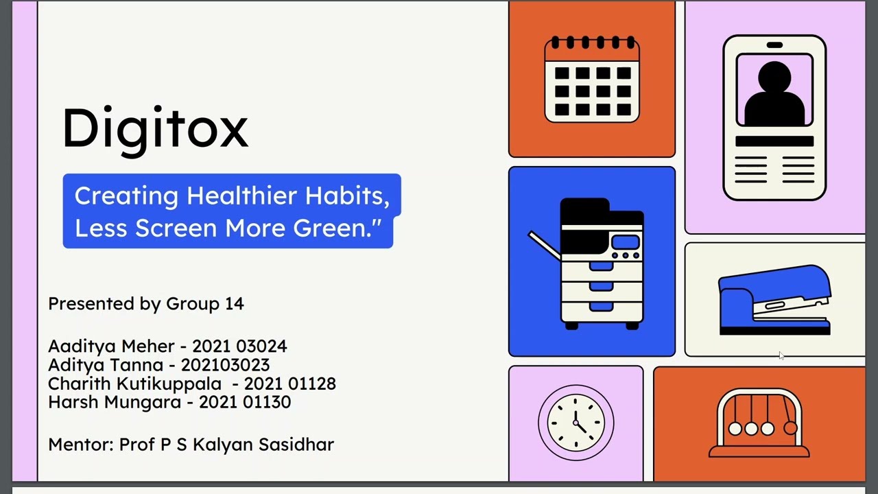 Digital Wellbeing: Managing Mobile Gaming Behavior | Group 14 | Human Computer Interaction