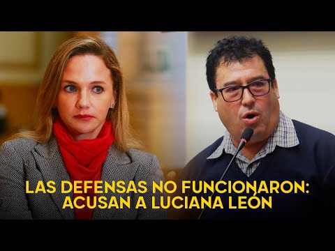 Las defensas no funcionaron: Congreso acusa constitucionalmente a Luciana León