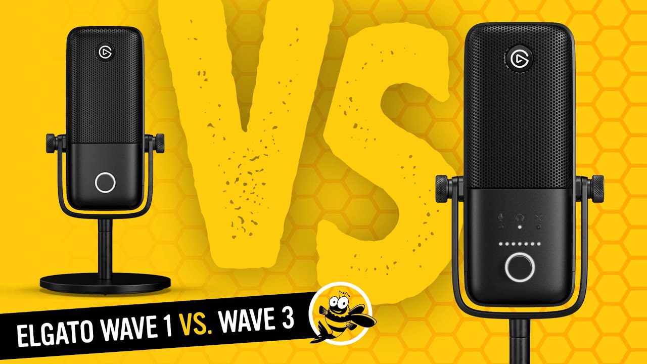 Elgato Wave 1 vs. Wave 3 USB Microphones - Which one is better for