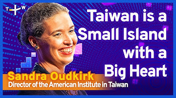 Youth and food can bring Taiwan to the world. AIT director Sandra Oudkirk & Audrey Tang #InnoMinds