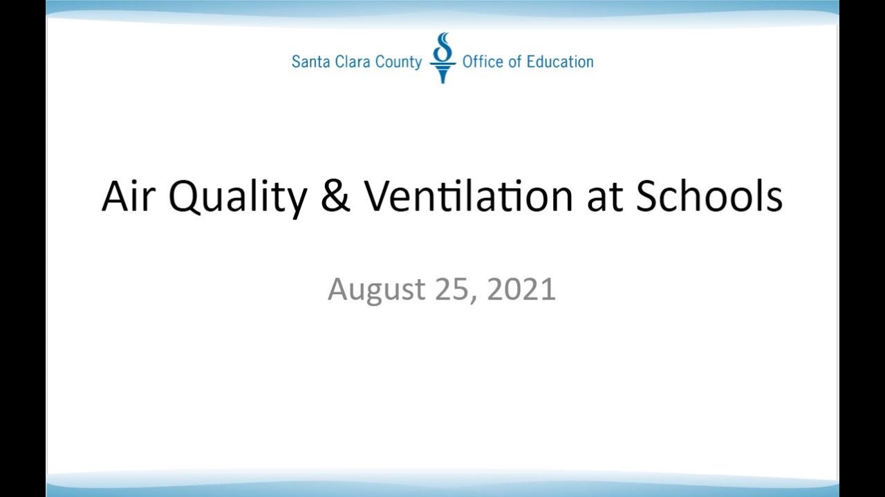 Webinar: Air Quality & Ventilation at Schools