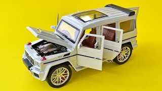Unboxing Of Mercedes AMG G63 Diecast Model Car 1:24 SCALE
