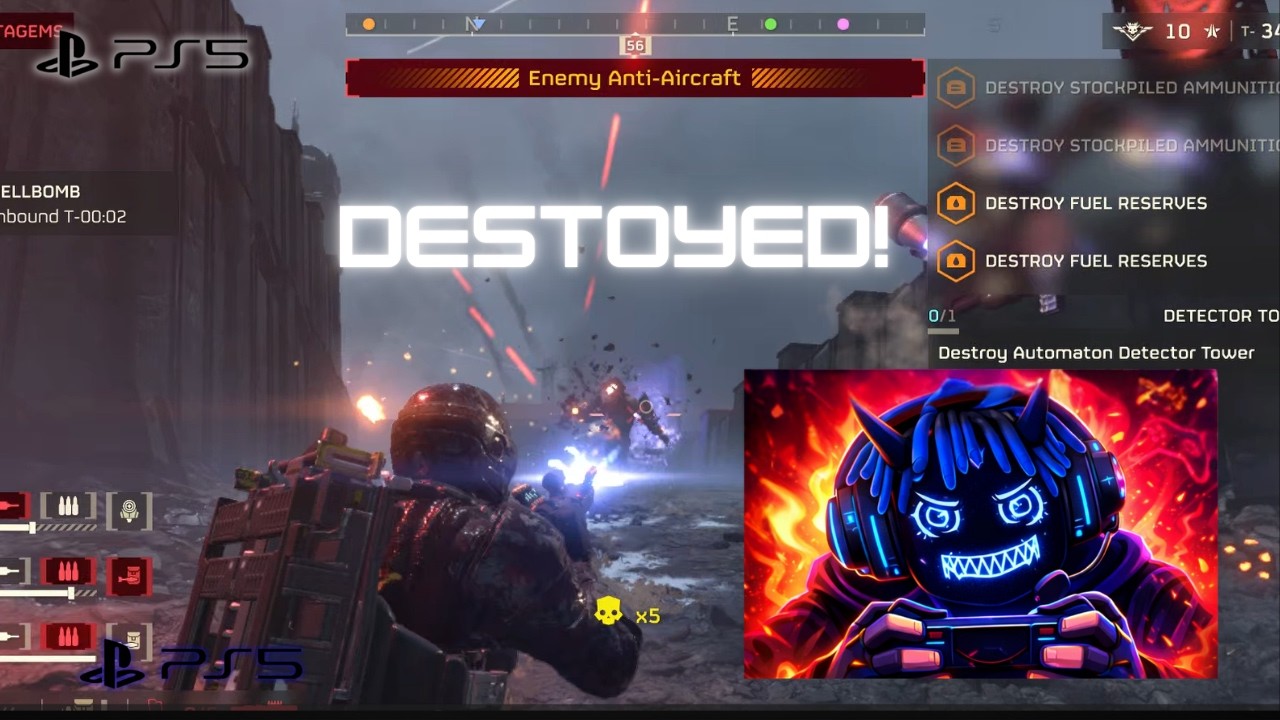 Cyberstan is impossible ( Helldivers 2 PS5 Gameplay 4k Quality)