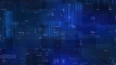 Blue Grids Digital Background Stock Motion Graphics