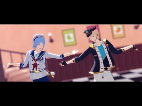 [MMD||EnStars/あんスタ] 「 No title 」 [Aira x Shino]