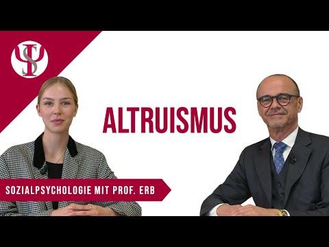 Video: Was ist Altruismus in der Psychologie?