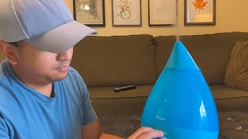 Crane Ultrasonic Cool Mist Humidifier | Demo & Review