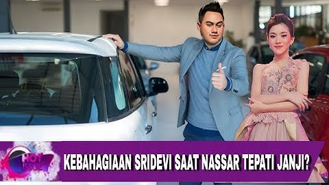 🔴Siang tadi..Nassar tepati janjinya hadiah mobil untuk sridevi setelah juara 1 DA5, Sridevi bahagia?