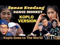 AMRIK &amp; JAMAIKA DIBUAT BERGOYANG‼️DANCE MONKEY - SUNAN KENDANG KOPLO COVER REACTION