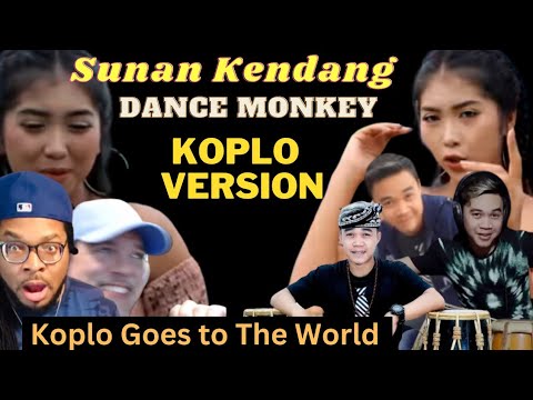 AMRIK \u0026 JAMAIKA DIBUAT BERGOYANG‼️DANCE MONKEY - SUNAN KENDANG KOPLO COVER REACTION
