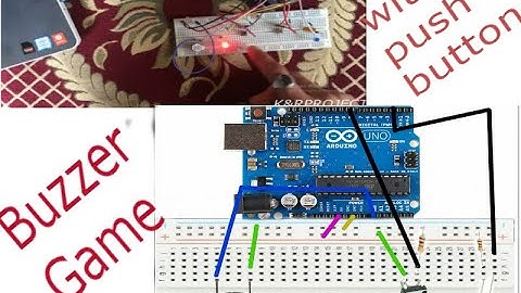 Using Pushbutton with Arduino (Buzzer game part 1!!!!)
