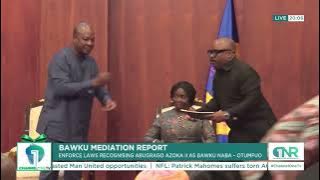 Bawku Mediation Report: Abugrago Azoka II Officially Recognized as Bawku Naba