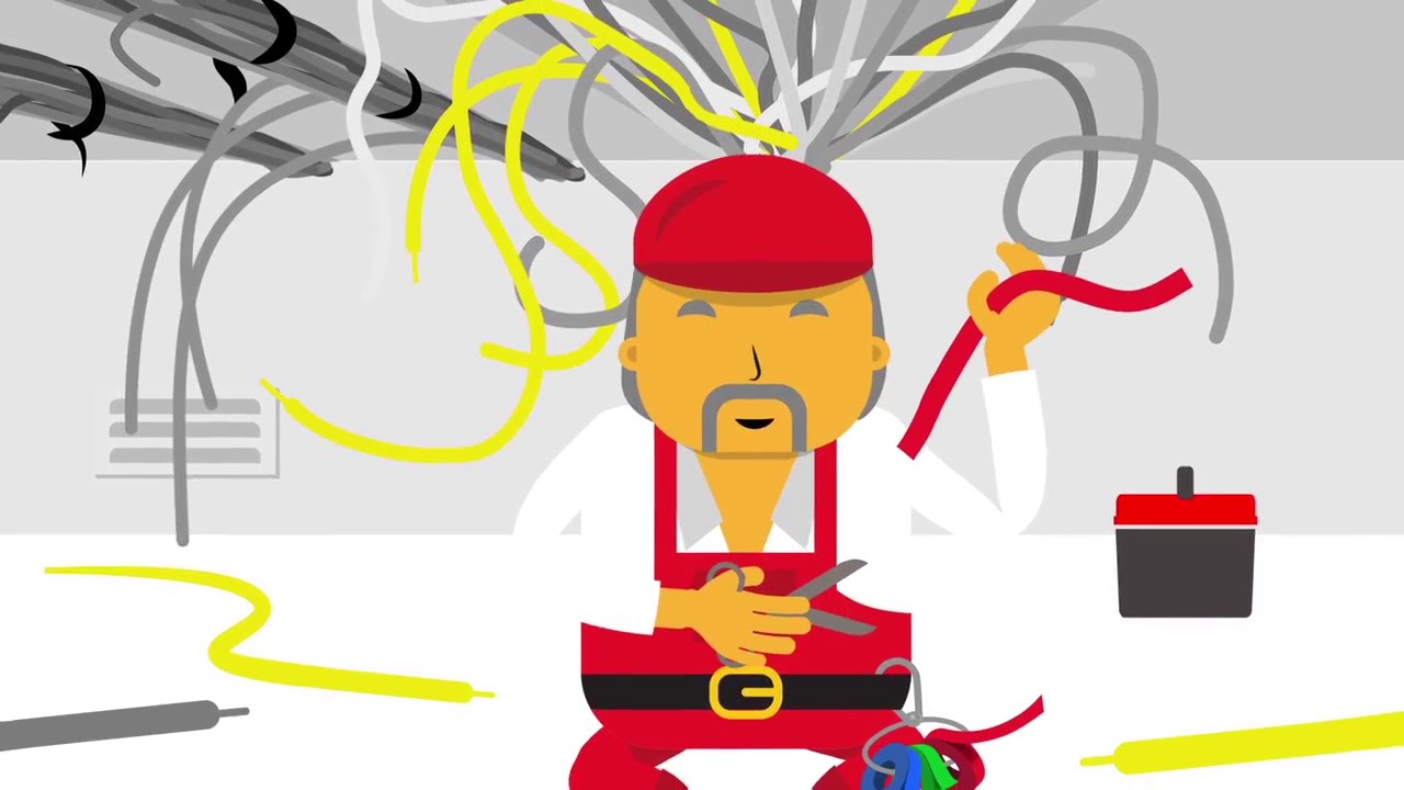 How to secure electrical cables with VELCRO® Brand ONE WRAP® continuous tape