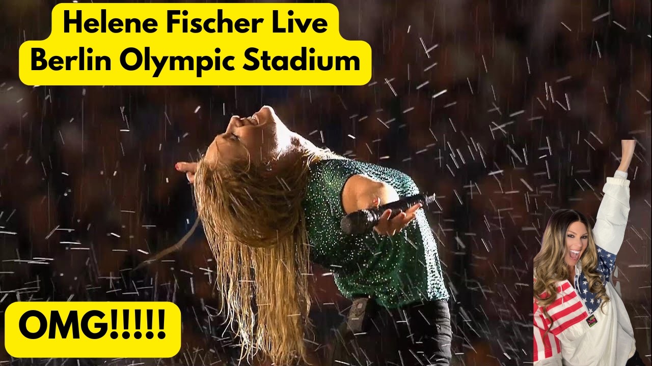 MIND BLOWING Live Performance - Helene Fischer - Berlin Olympic Stadium REACTION!