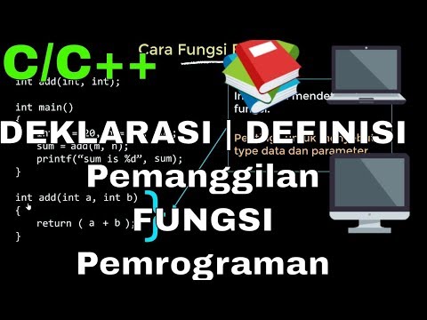 Video: Perbedaan Antara Prototipe Fungsi Dan Definisi Fungsi Di C