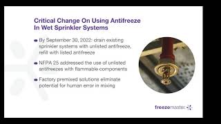 Best Practices for Fire Suppression and Life Safety Systems  - 7/22/2021 Webcast