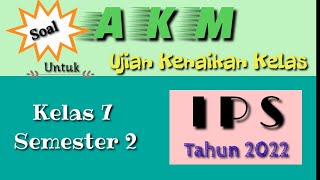Soal UKK ||Kelas VII Semester 2 Tahun 2022