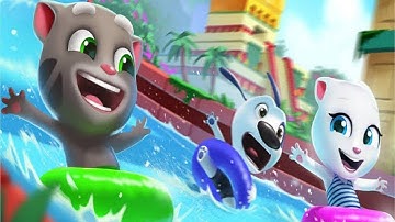 Talking Tom Pool Stage 81-90 Gameplay