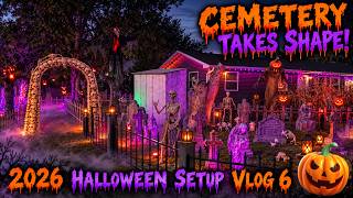 Setting up an Epic Graveyard! | 2026 Halloween Setup Vlog 6 News