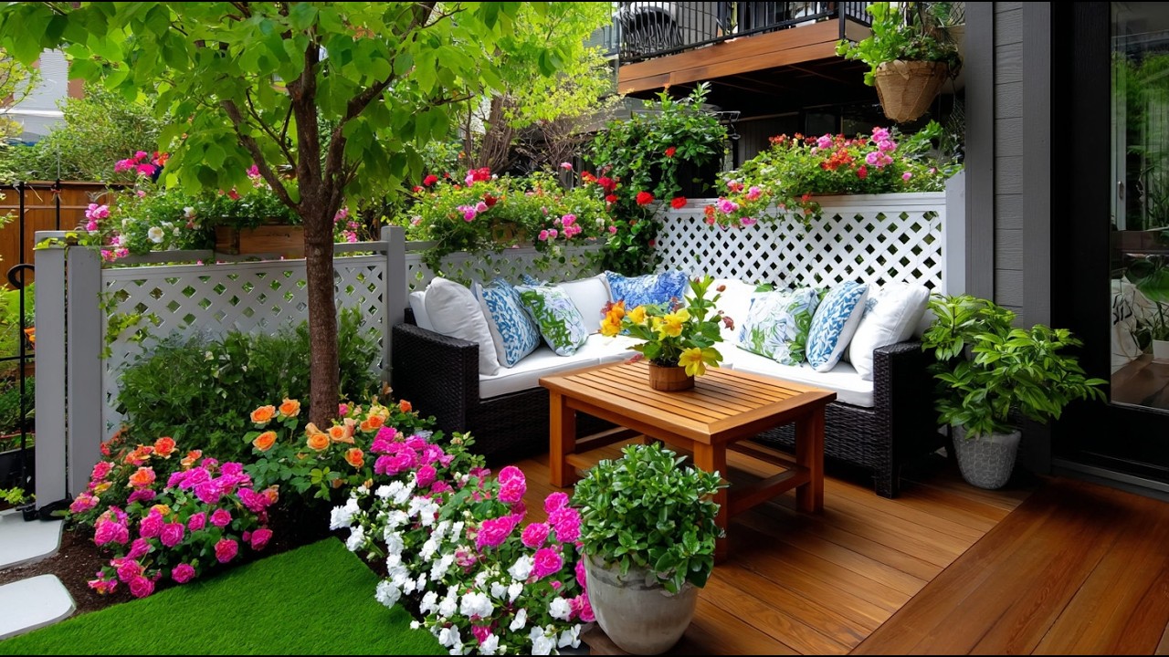 14 красивых, модных, стильных и компактных идей для небольших садовых заборов на крошечных участках.