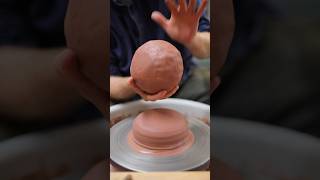 Making One Bowl from Two Lumps of Clay #pottery