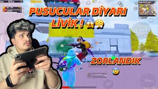 PUSUCULAR DİYARI LİVİKTE ZOR ANLAR YAŞADIK !😰🔥 | PUBG MOBİLE