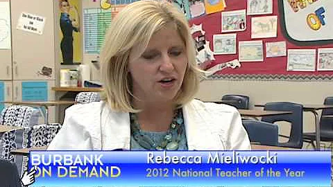 FIRST PERSON w/2012 Nat'l Teacher of the Year Rebe...
