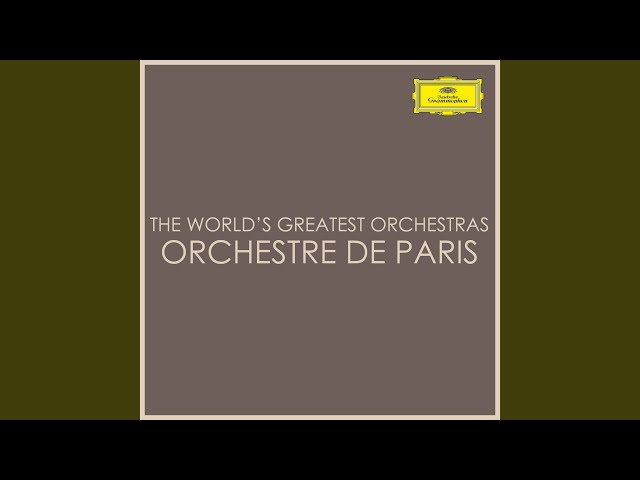 Saint-Saëns - Samson et Dalila:Danse Bacchanale : Orch de Paris / D.Barenboïm