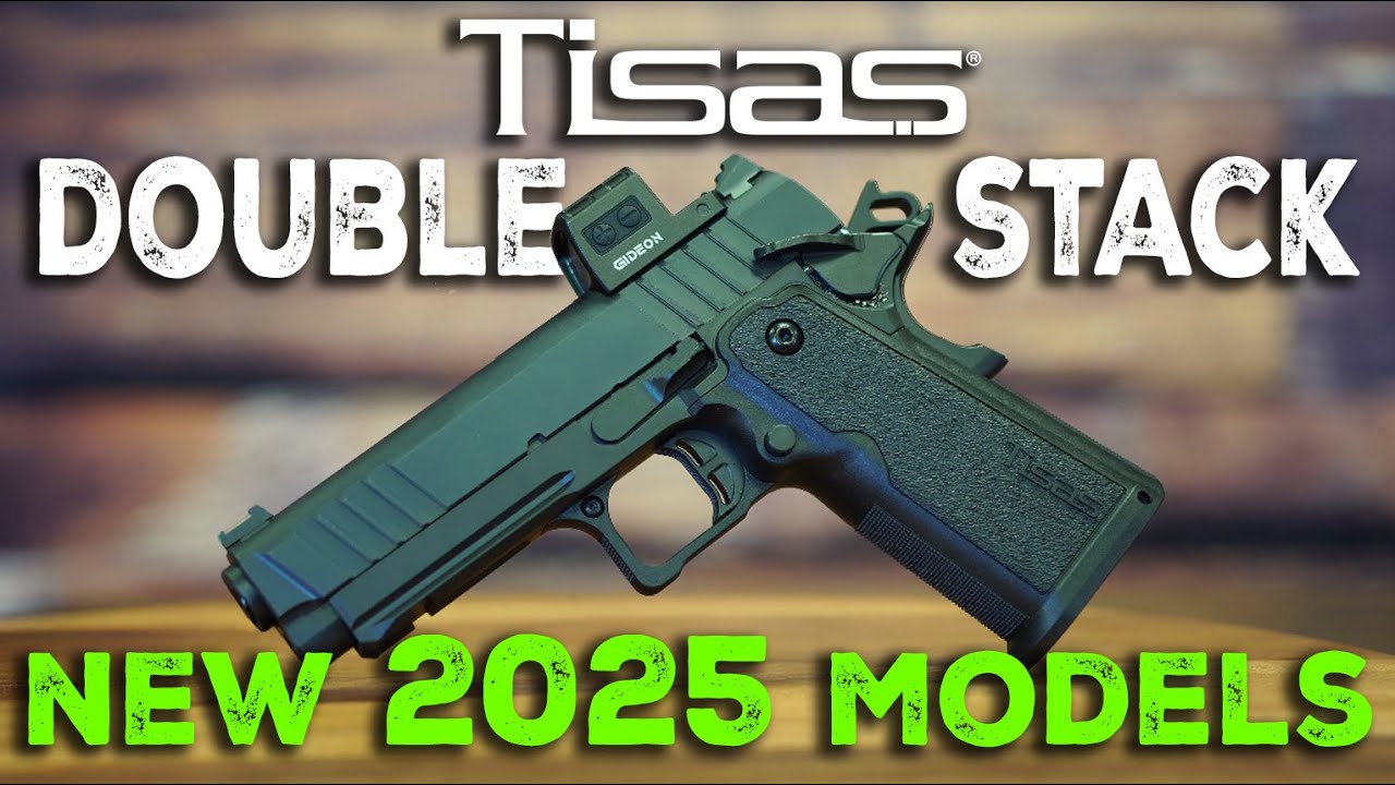 Новые модели Tisas 1911 9 мм Double Stack 2025 года выпуска