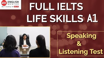 IELTS Life Skills A1 Full Test - Listening and Speaking