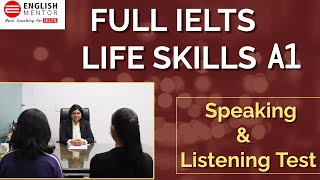 IELTS Life Skills A1 Full Test - Listening and Speaking