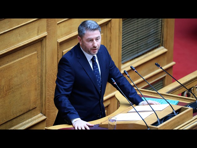 Ομιλία Νίκου Ανδρουλάκη στην Ολομέλεια της Βουλής