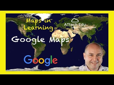 The Maps In Learning - Using Google Maps - Pegman - Directions - Bus Routes - Teach With Google Maps