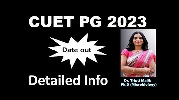 CUET PG 2023 | How to fill form | PG Entrance Exam