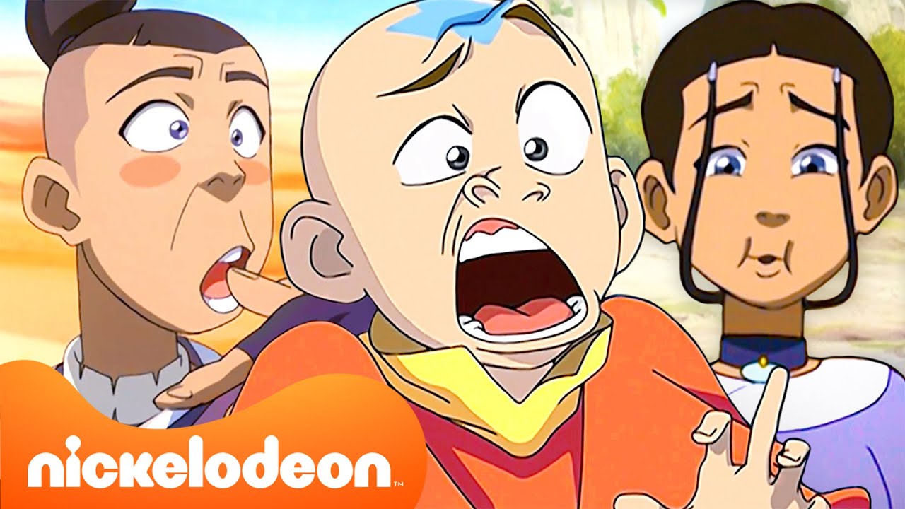 Avatar: La Leyenda de Aang | ¡Los momentos más divertidos de Avatar! 😂 Con Aang, Toph y Sokka