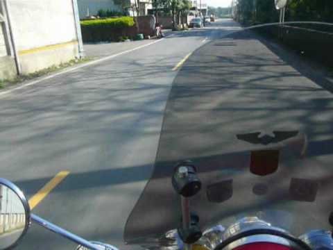 Vespa PX150 driving in Taiwan (Pinasco 177, Mazzu....