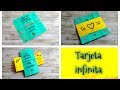 DIY  // Haz una tarjeta mágica infinita