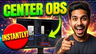 How to Center Elements in OBS | Perfect Alignment Tutorial