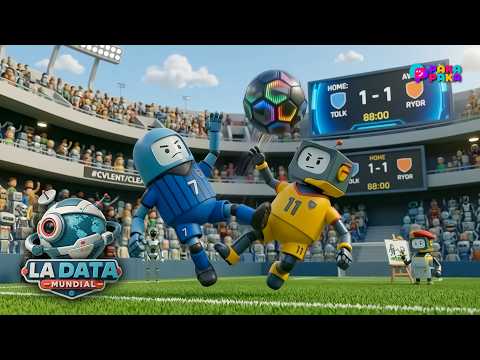¡OLÉ. OLÉ!⚽El Mundial 2026 junto a nuestros amigos de ROBOTIA 🤖| La Data Mundial | Pakapaka